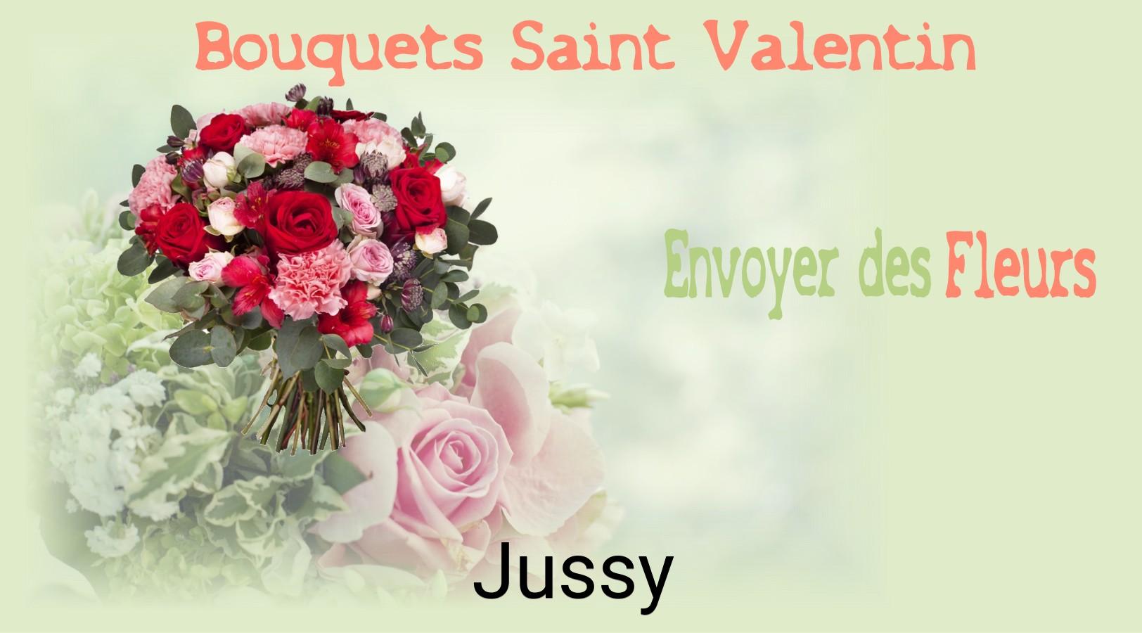 Roses de Saint-Valentin livrées à Jussy